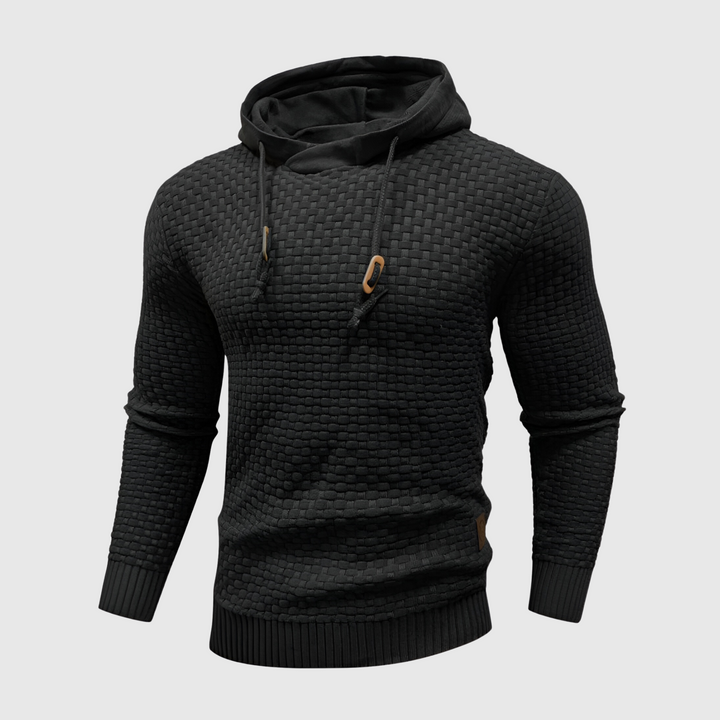 Leo | Hoodie hip avec motif gaufré