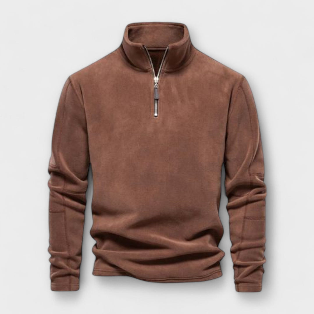 Aldrian | Pull en Fleece Confortable pour Jours Froids