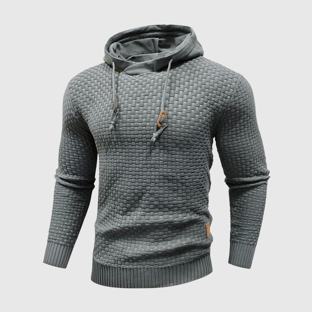 Leo | Hoodie hip avec motif gaufré