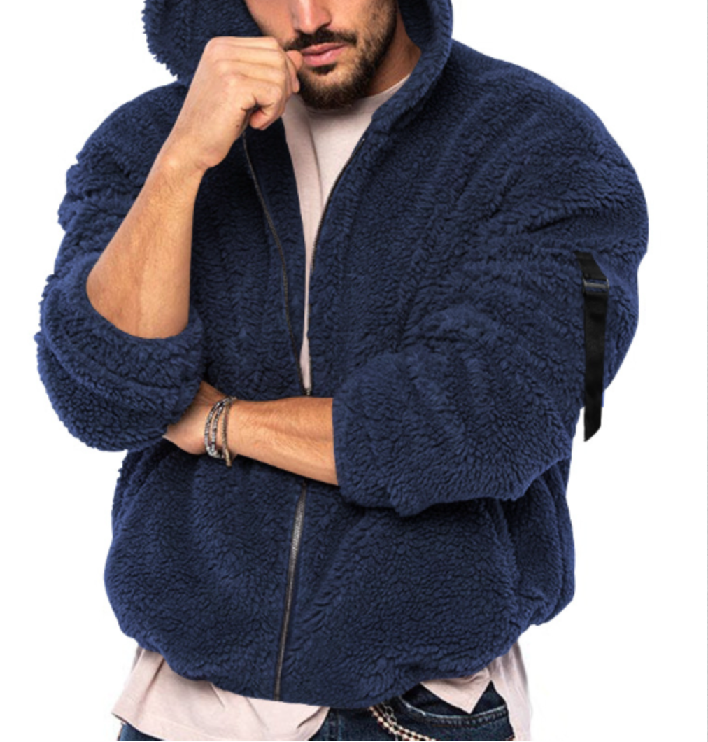 Luuk | Veste en Teddy Fleece Confortable pour Hommes