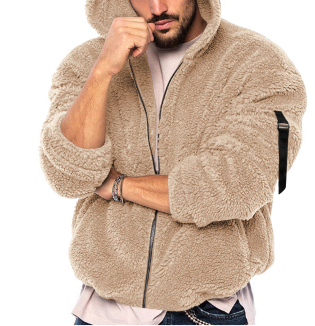 Luuk | Veste en Teddy Fleece Confortable pour Hommes