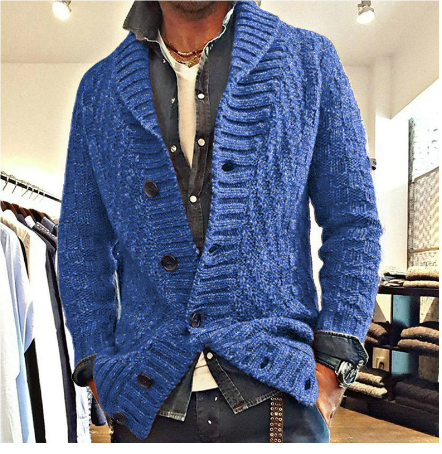 WERNER | Cardigan pour hommes avec boutons