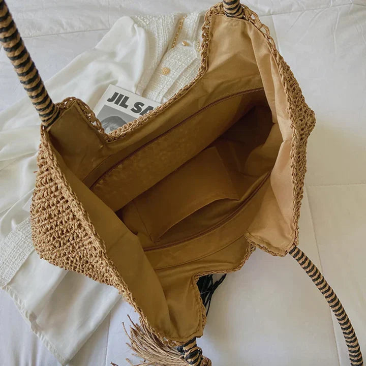 Sac de Plage Boho Chic et Pratique Pour Femme